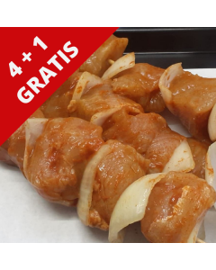 Gekruide Saté 4+1gr