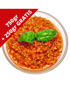 Spaghettisaus (750gr + 250gr gratis) (1kg)